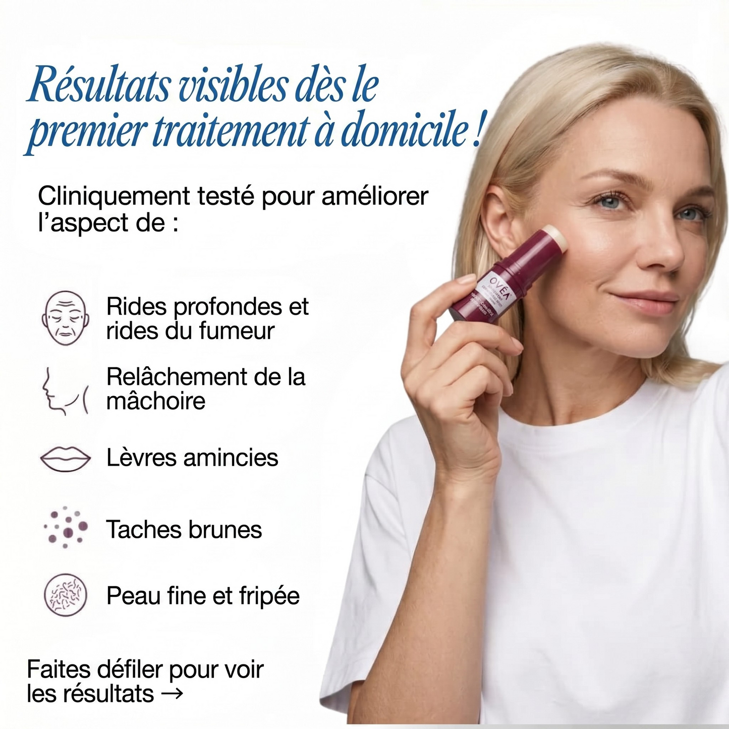 Stick Anti-Âge au Calcium & Collagène