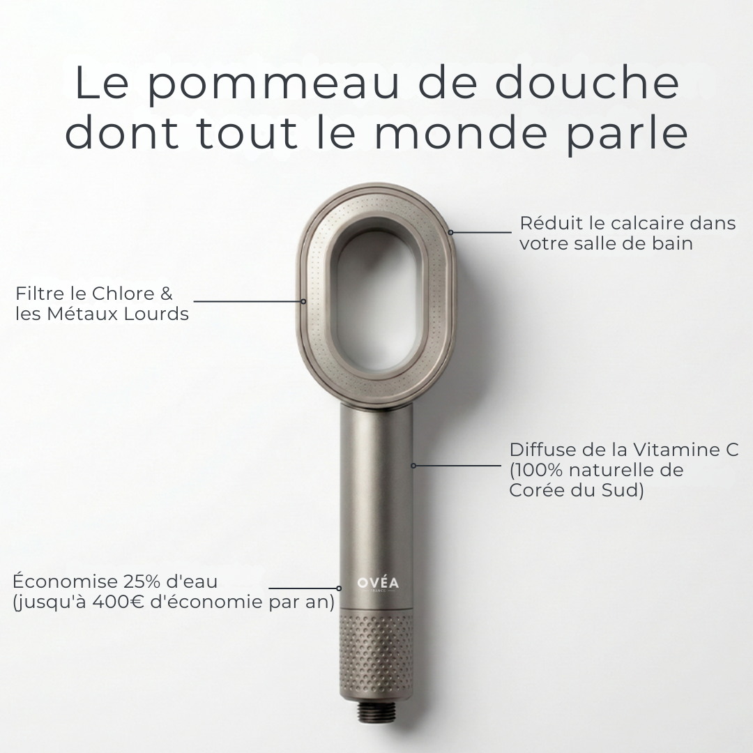 Pommeau de Douche Filtrant Ovéa™