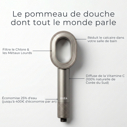 Pommeau de Douche Filtrant Ovéa™