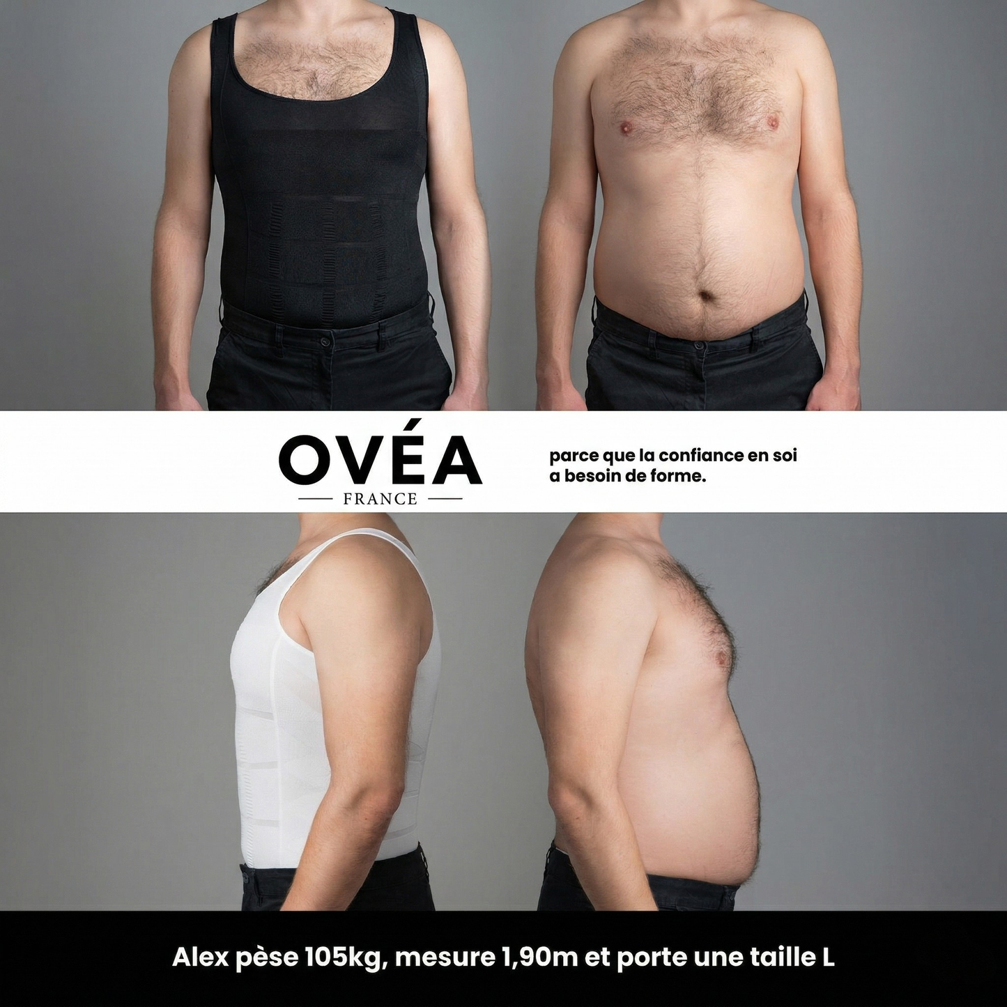 Maillot de Corps Gainant 2.0 — Édition Invisible