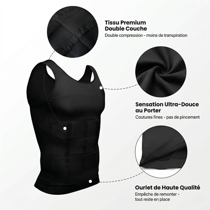 Maillot de Corps Gainant 2.0 — Édition Invisible