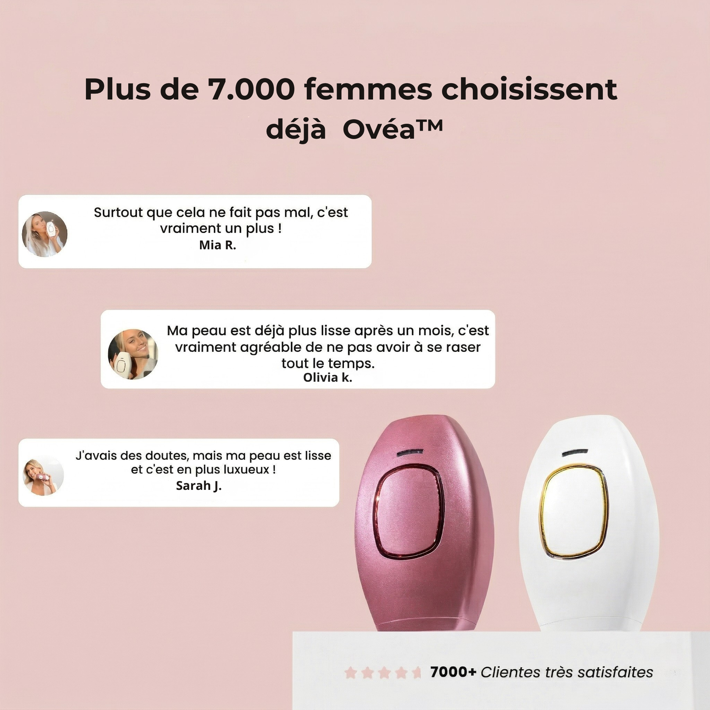 Épilateur Laser Ovéa™