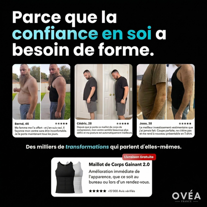 Maillot de Corps Gainant 2.0 — Édition Invisible